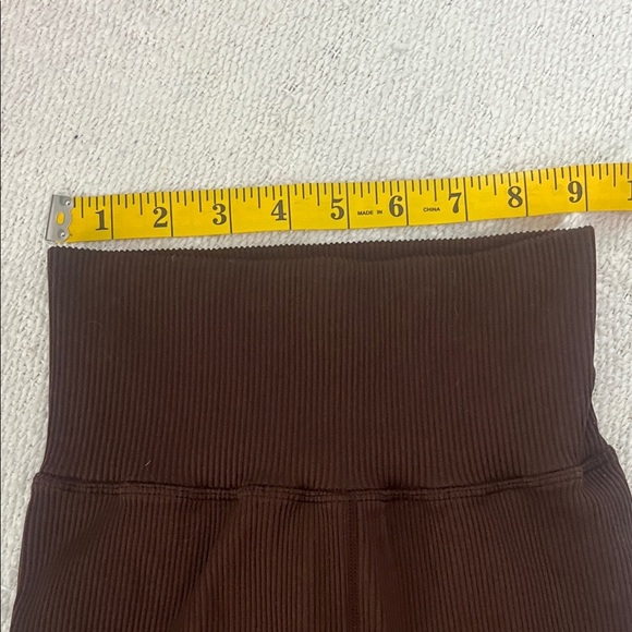GAP Kids Brown Ribbed Leggings - Picture 3 of 4